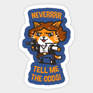 Neverrrr Sticker